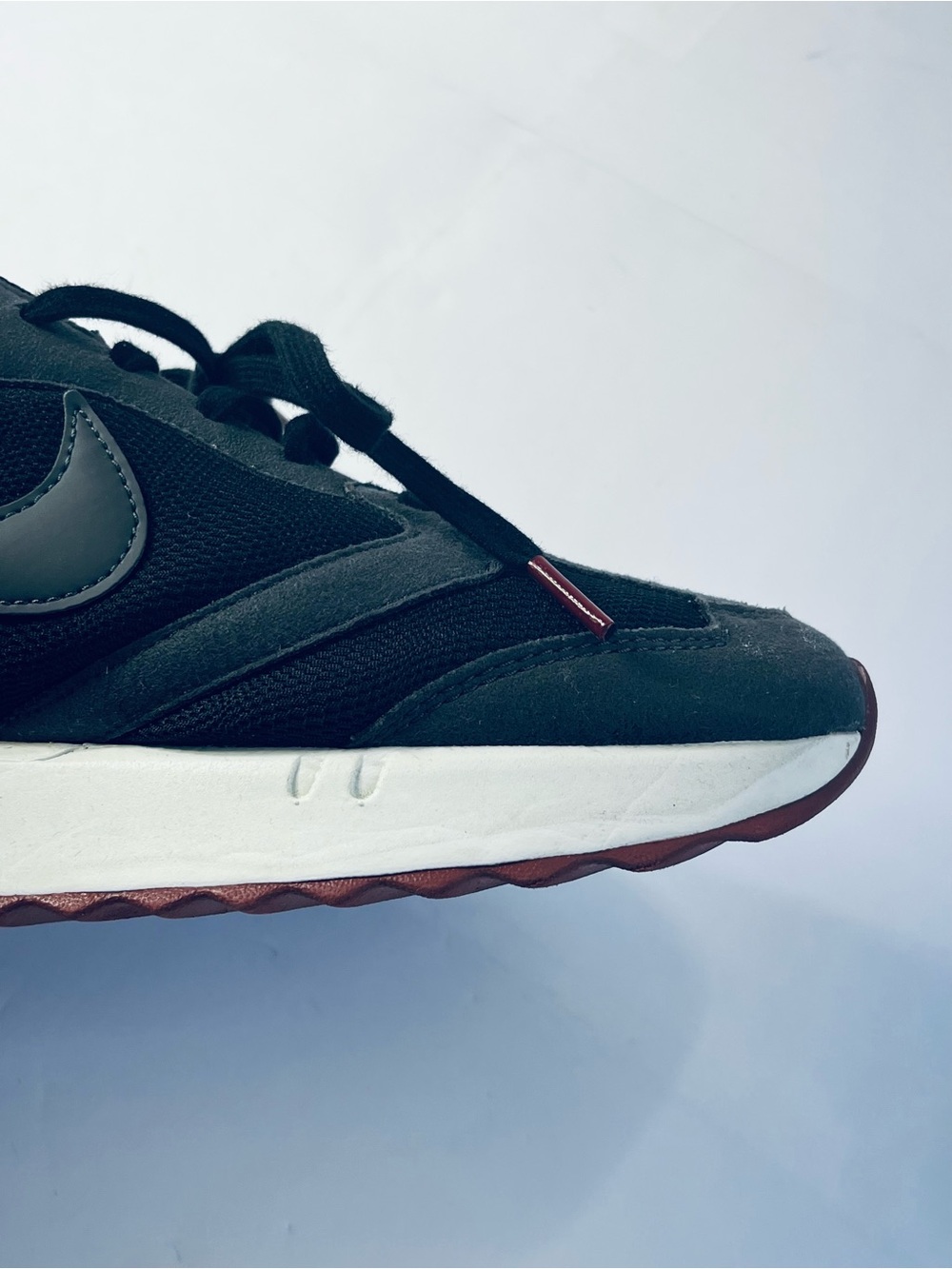 Nike Air Max Dawn Athletic Shoes #DQ3991-001 Black White Burgundy Men’s :10 - Picture 13 of 15